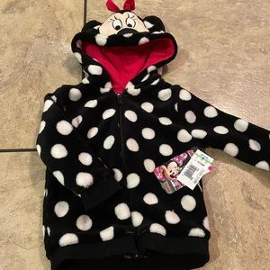 Disney Minnie Mouse zip up hoodie